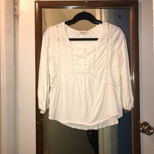 Cream colored blouse